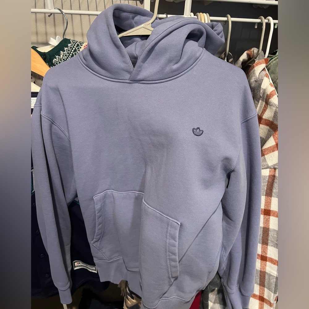 Adidas sweatshirt pail blue